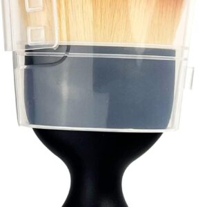 JM SELLER Brush Mini Car Cleaning Brush with Handle and Dust Cover Car AC Vent Cleaner Dashboard Cleaner Accessories for Detailing Brush Multipurpose Gadget Cleaner Car Duster Brush (Small) (1pcs)