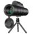 Cezo 40X60 Magnification Zoom HD,Monocular Telescope for Adults and Children,High Power Telescope Gadget, Monocular with Built-in Compass, Scope for Bird Watching Hiking Concert Travelling